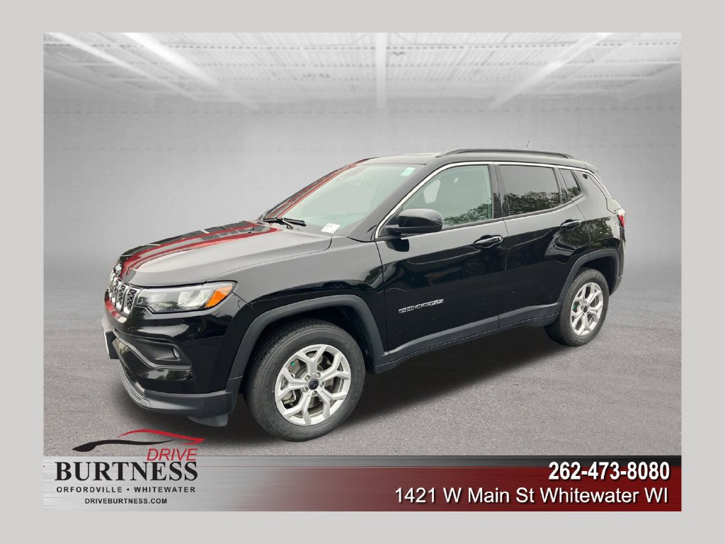 Used 2025 Jeep Compass Latitude w/ Sun & Sound Group AWD/4WD 360° Tour