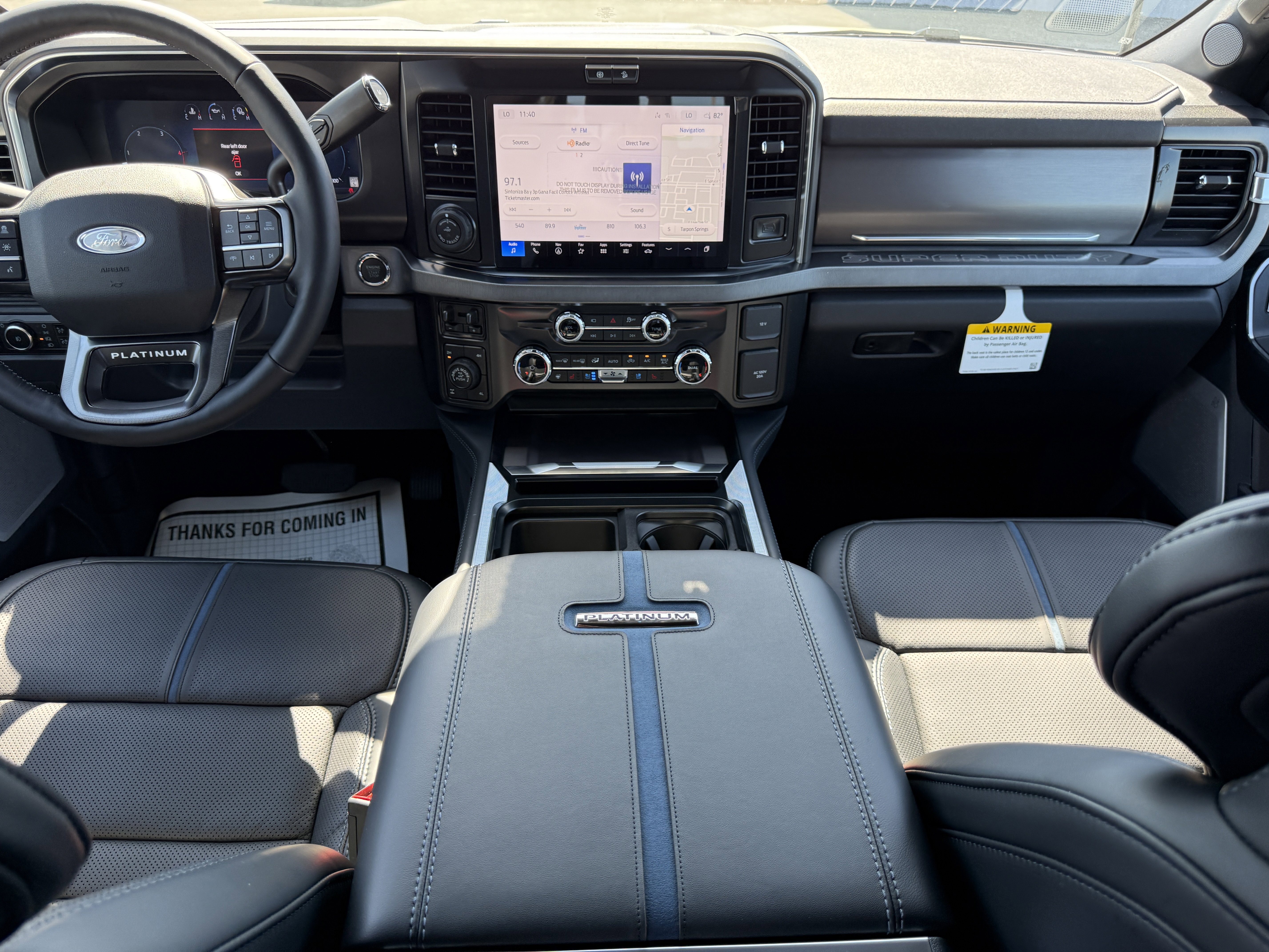 New 2026 Ford F250 Platinum w/ Tremor Off-Road Package AWD/4WD image 11
