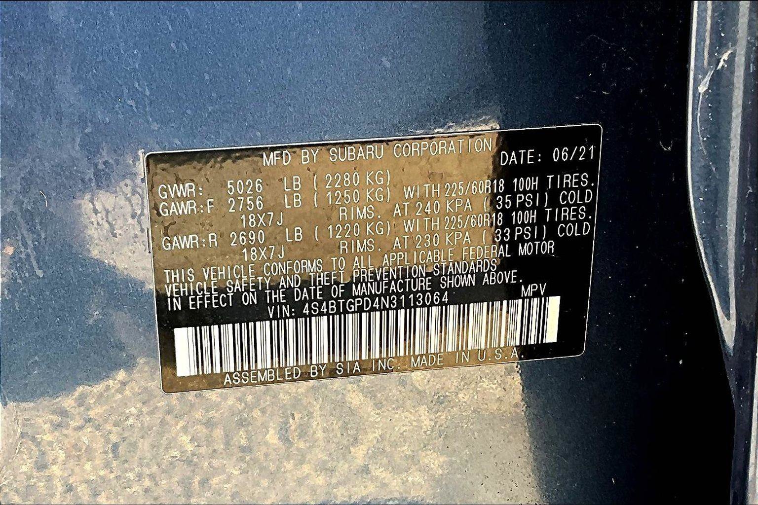 Used 2022 Subaru Outback Touring XT AWD/4WD image 19