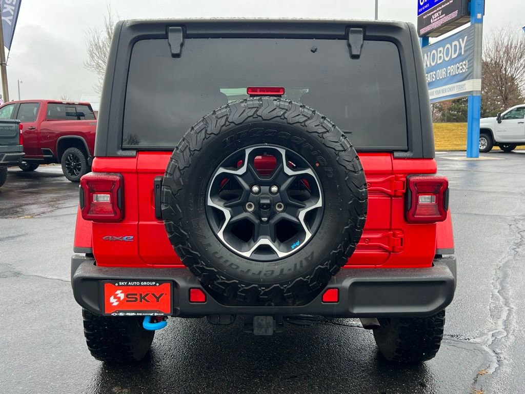 Used 2023 Jeep Wrangler Unlimited Rubicon 4xe w/ Cold Weather Group image 8