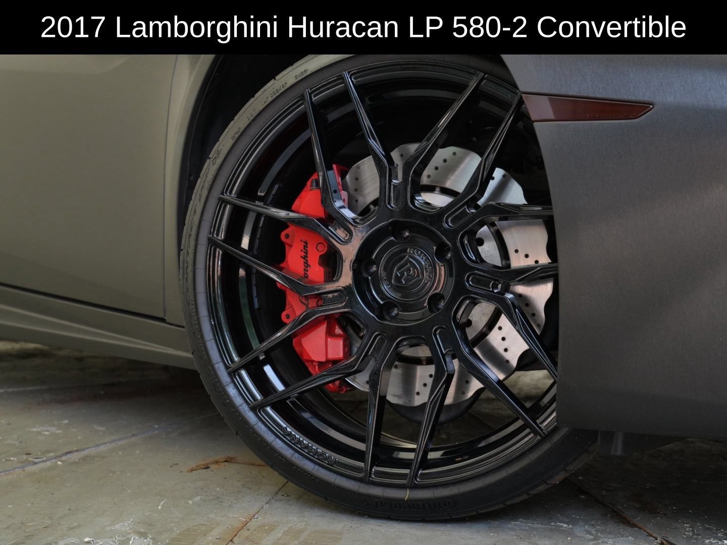 Used 2017 Lamborghini Huracan LP 580-2 RWD image 3