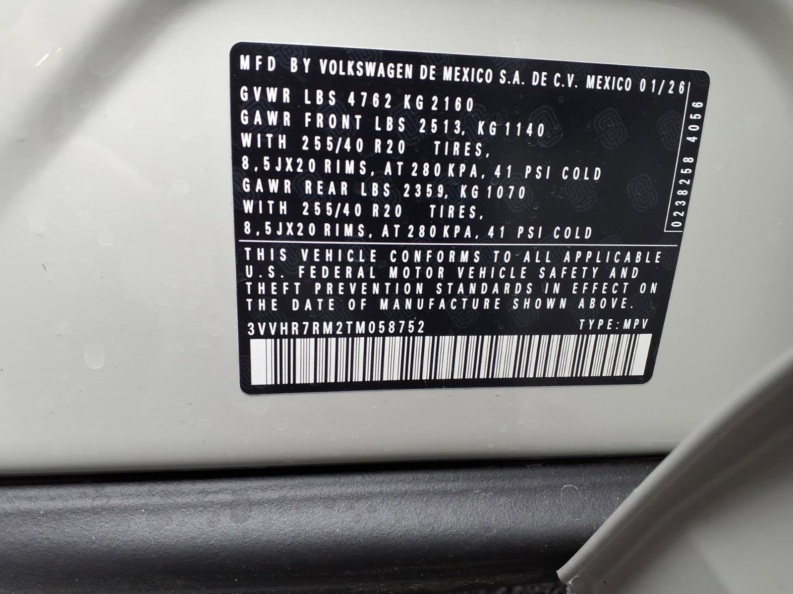 New 2026 Volkswagen Tiguan SE R-Line image 19