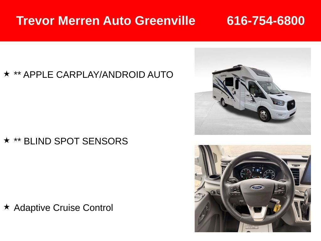Used 2023 Ford Transit 350 Low Roof DRW AWD w/ Motorhome Prep Package image 15