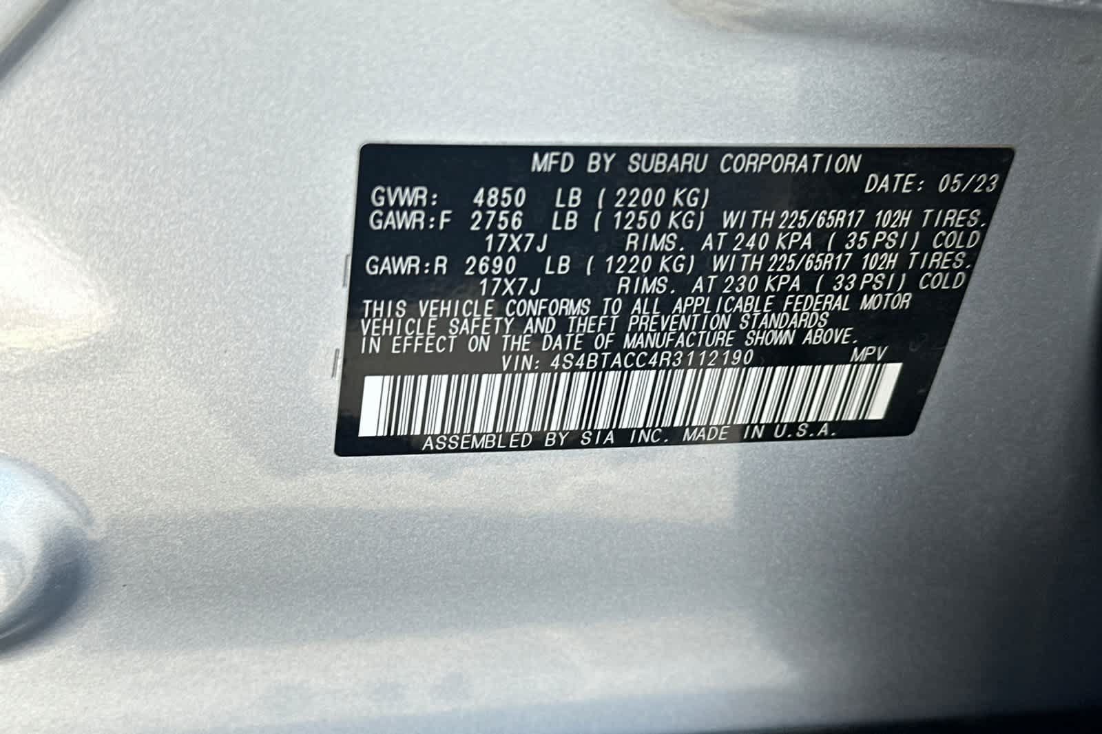Used 2024 Subaru Outback Premium AWD/4WD image 33