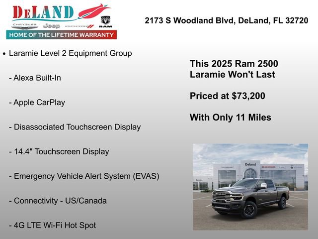 New 2025 RAM 2500 Laramie AWD/4WD image 31