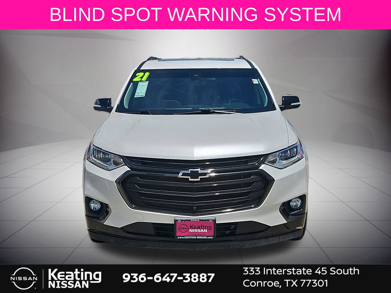 Used 2021 Chevrolet Traverse Premier w/ Redline Edition AWD/4WD image 9