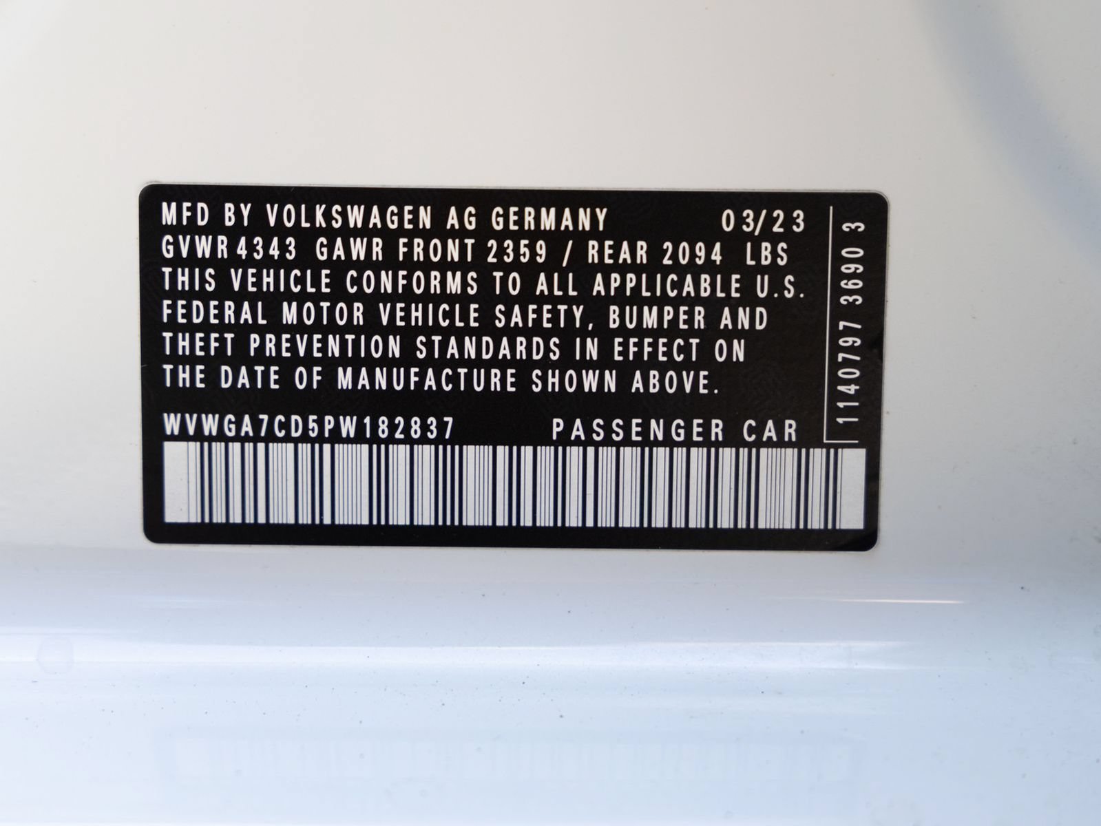 Used 2023 Volkswagen GTI S FWD image 11