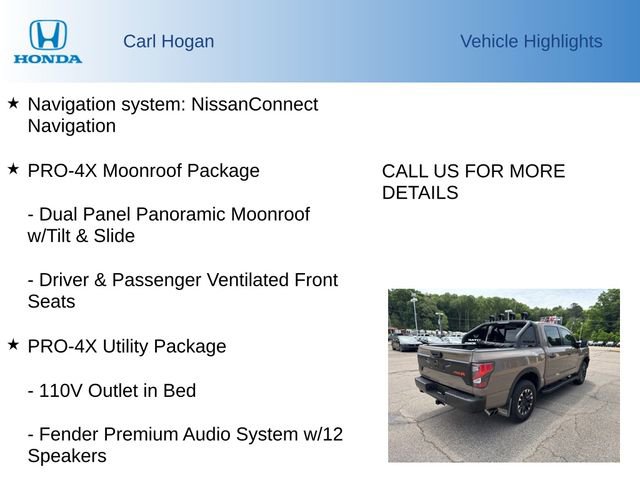 Used 2021 Nissan Titan PRO-4X w/ Pro-4x Convenience Package AWD/4WD image 6