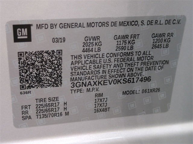 Certified 2019 Chevrolet Equinox LT image 33