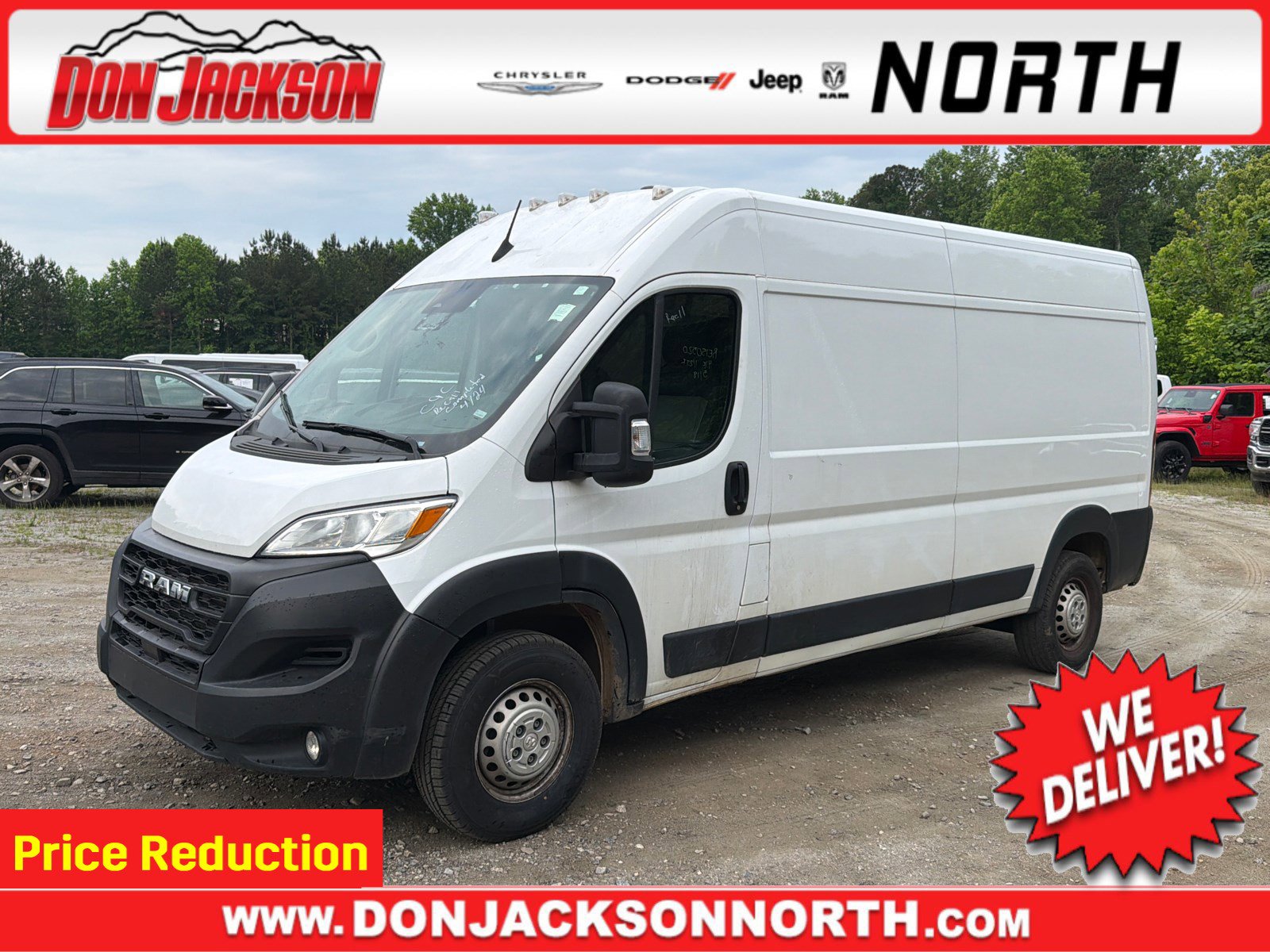 Used 2024 RAM ProMaster 2500 w/ Convenience Group FWD image 1
