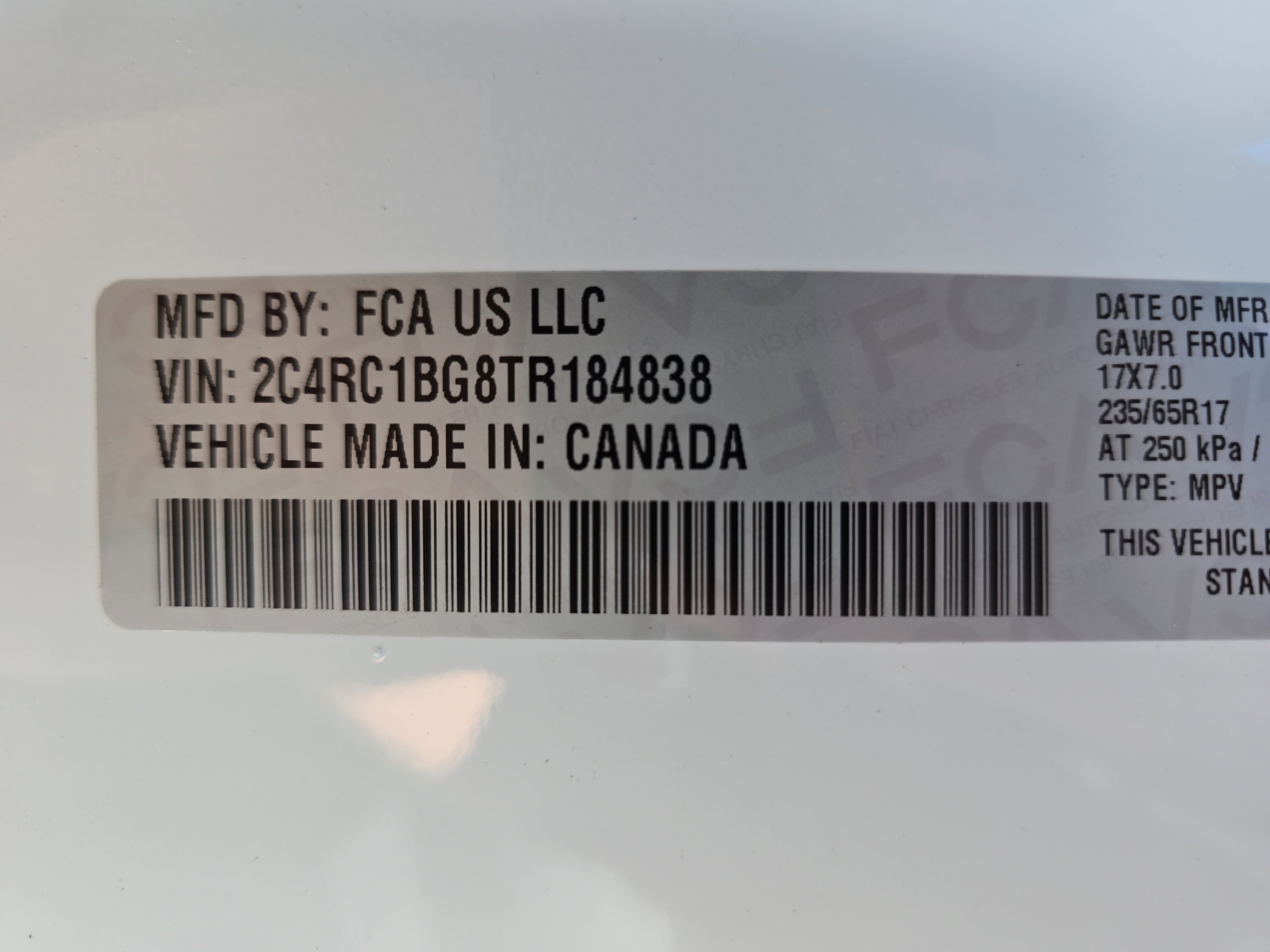 New 2026 Chrysler Pacifica Select image 38