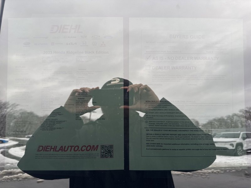 Used 2023 Honda Ridgeline Black Edition image 11