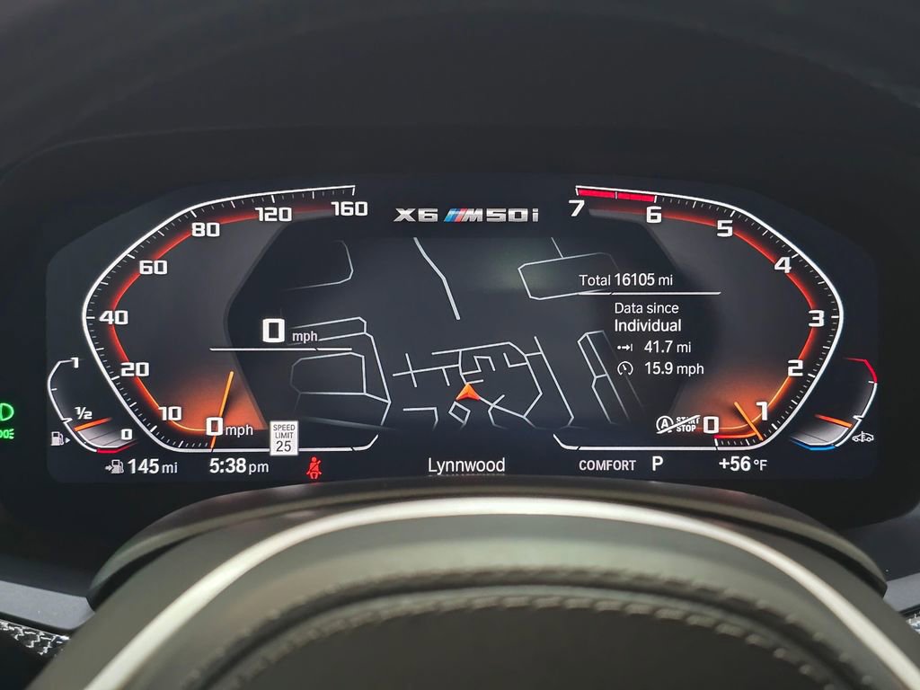 Used 2023 BMW X6 M50i w/ Parking Assistance Package image 11