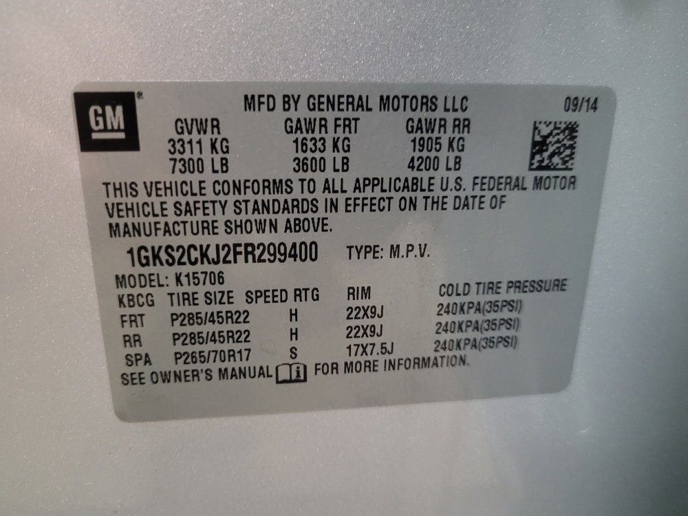 Used 2015 GMC Yukon Denali w/ Touring Package AWD/4WD image 33
