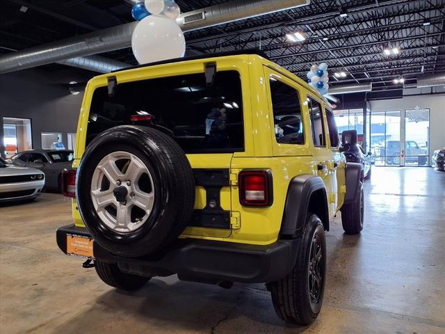 Certified 2023 Jeep Wrangler Sport S w/ Sun And Sound Package AWD/4WD image 9