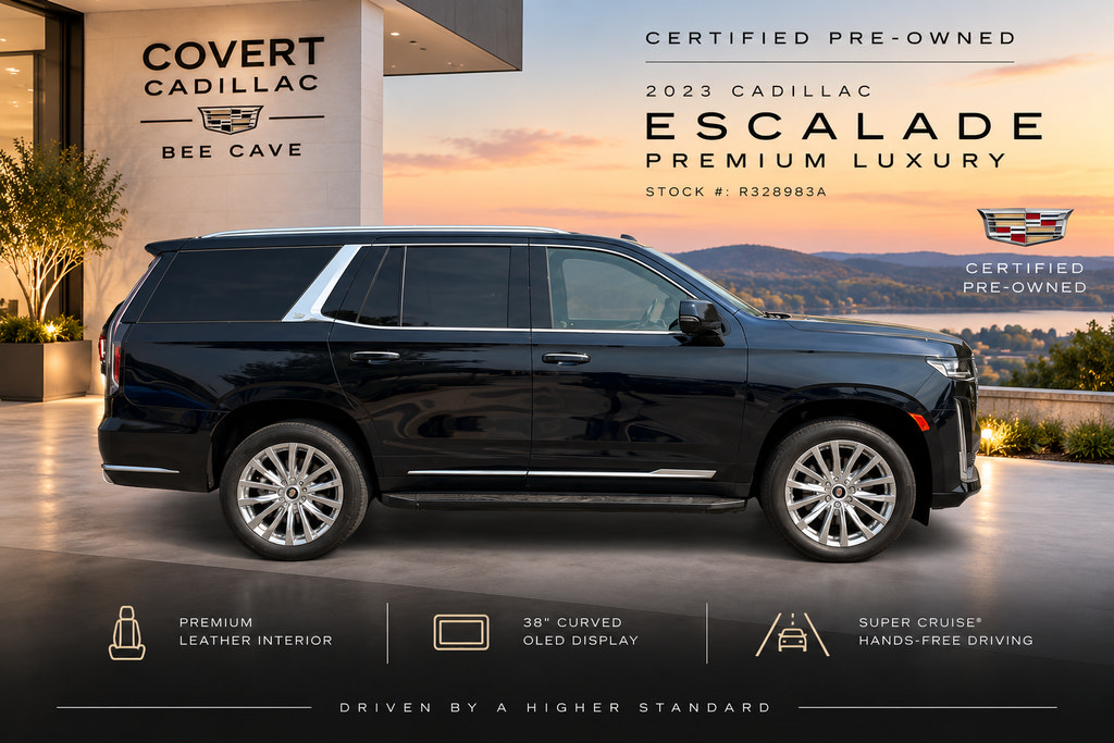 Certified 2023 Cadillac Escalade Premium Luxury AWD/4WD image 4