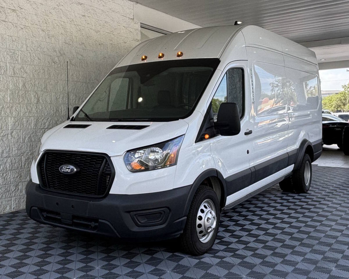 Used 2024 Ford Transit 350 148 High Roof Extended DRW RWD image 2