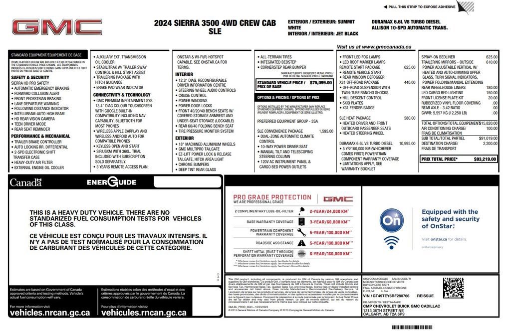 Used 2024 GMC Sierra 3500 SLE w/ SLE Convenience Package image 4