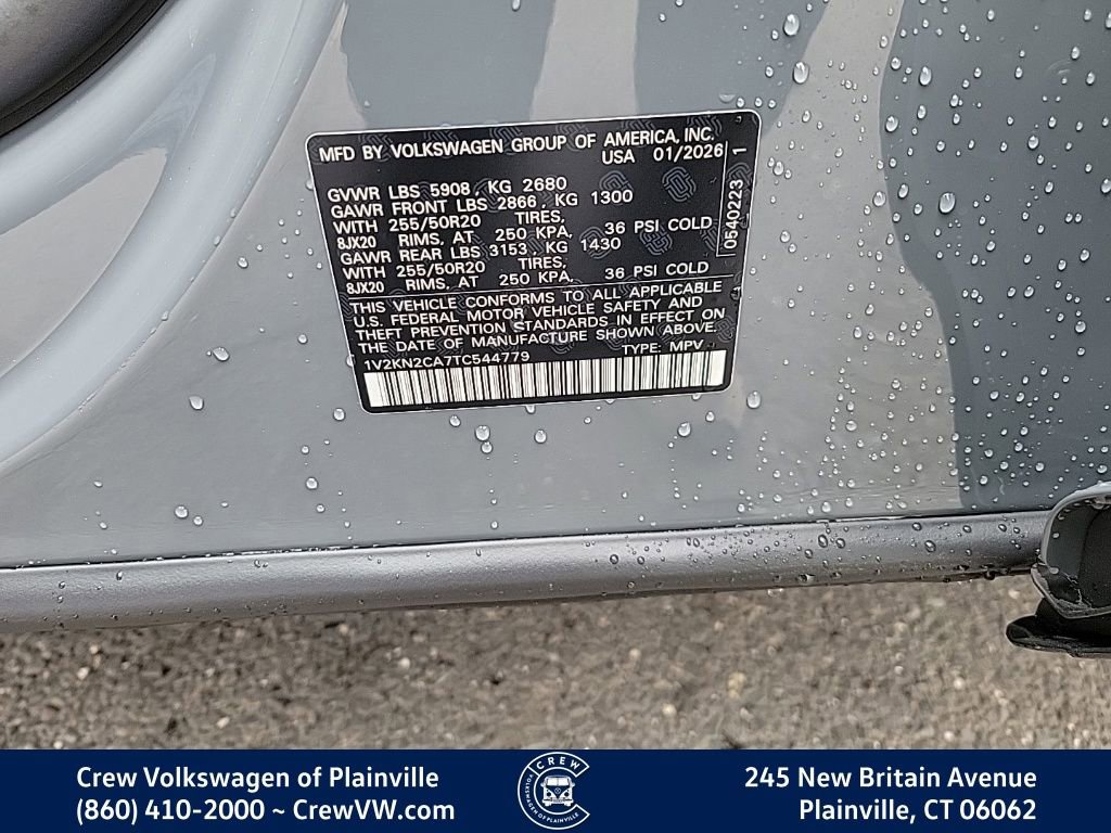 New 2026 Volkswagen Atlas SE image 35