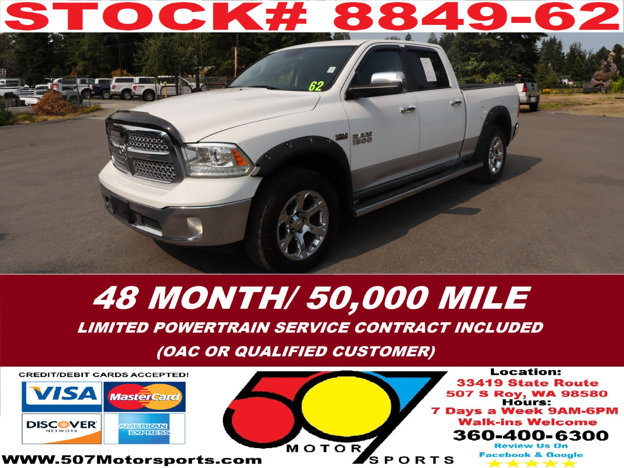 Used 2014 RAM 1500 Laramie w/ Trailer Tow Group