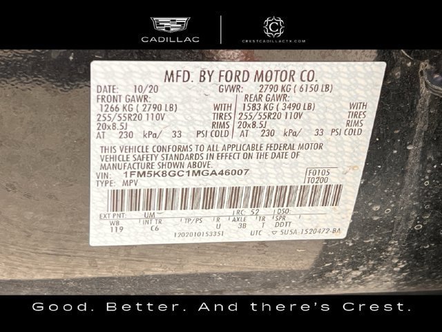 Used 2021 Ford Explorer ST w/ Equipment Group 401A AWD/4WD image 30