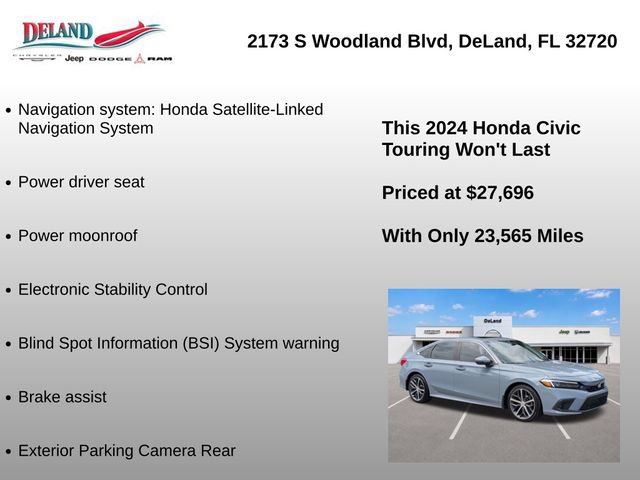 Used 2024 Honda Civic Touring image 8