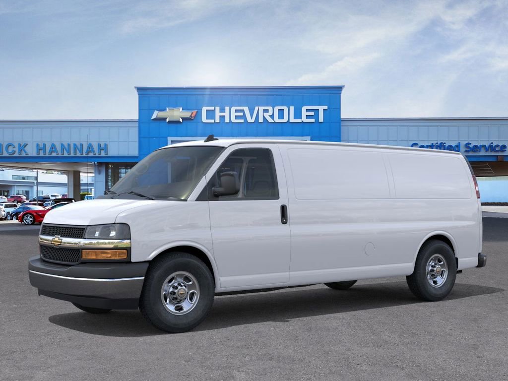 New 2025 Chevrolet Express 3500 Extended w/ Driver Convenience Package RWD image 2