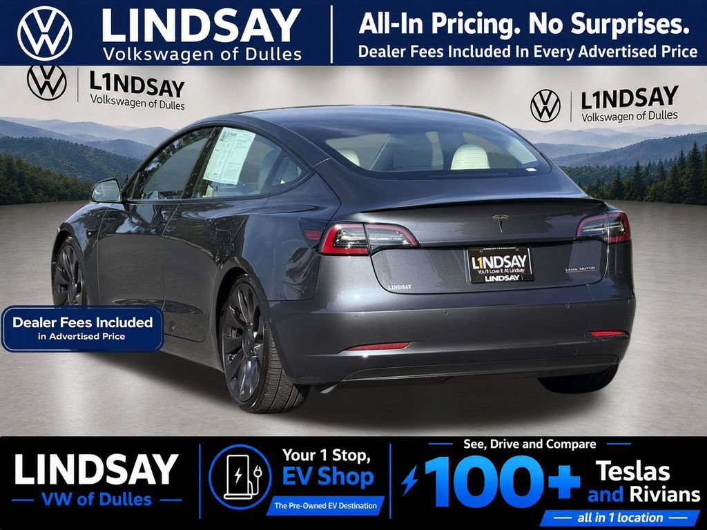 Used 2021 Tesla Model 3 Performance AWD/4WD image 5
