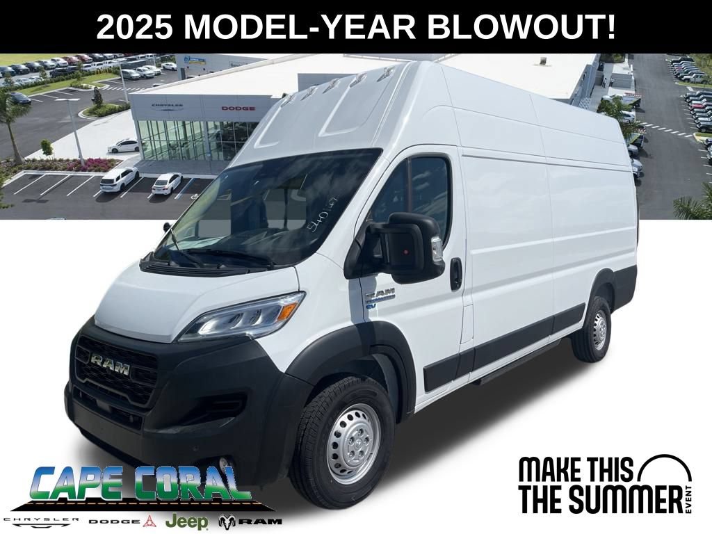 New 2025 RAM ProMaster 3500