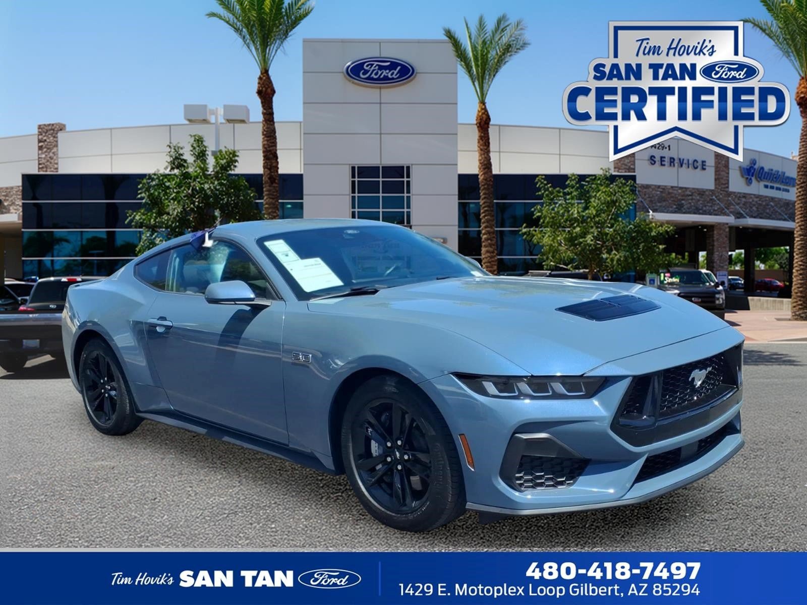 Certified 2024 Ford Mustang GT RWD image 1