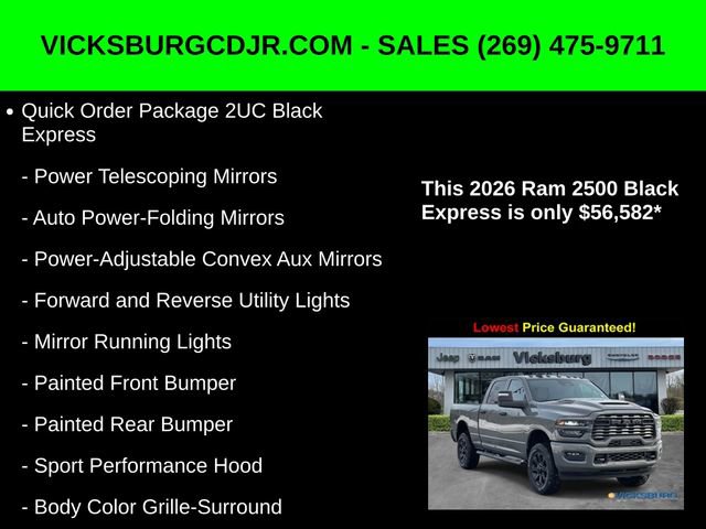 New 2026 RAM 2500 Tradesman image 16