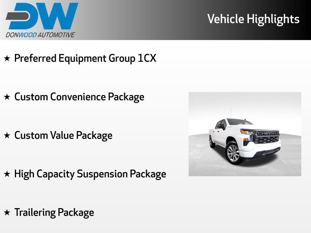 New 2026 Chevrolet Silverado 1500 Custom AWD/4WD image 3