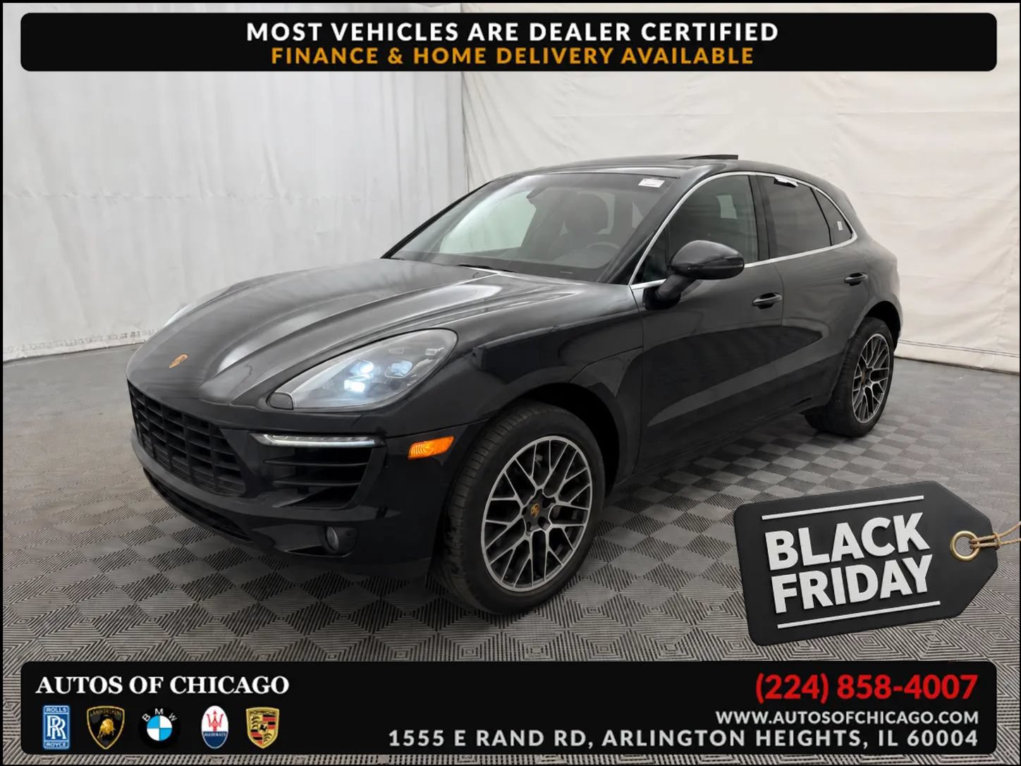 Used 2016 Porsche Macan S AWD/4WD image 1