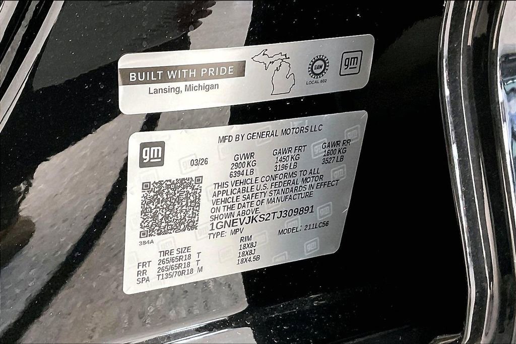 New 2026 Chevrolet Traverse Z71 AWD/4WD image 9