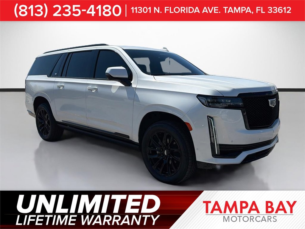 Used 2023 Cadillac Escalade ESV Sport Platinum w/ LPO, ONYX Package AWD/4WD image 1