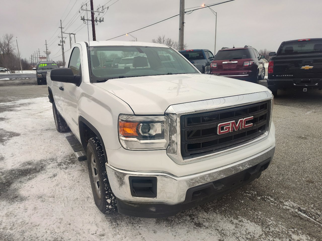 Used 2014 GMC Sierra 1500 4WD Reg Cab 133.0 w/ Snow Plow Prep Package image 3