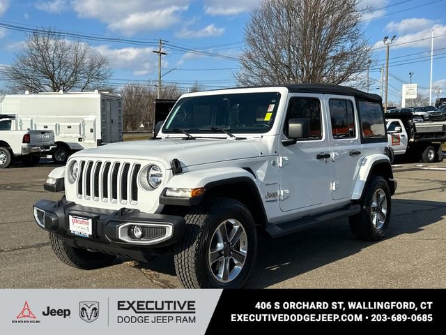Used 2022 Jeep Wrangler Unlimited Sahara w/ Cold Weather Group image 1