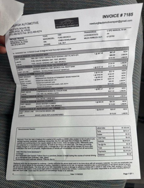 Used 1995 Ford Bronco XLT image 19