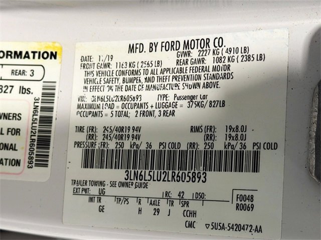 Used 2020 Lincoln MKZ Reserve w/ Monochromatic Package image 26