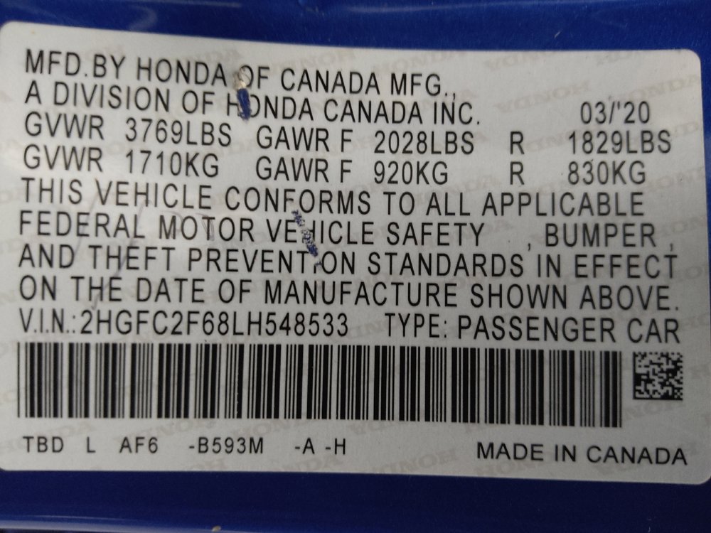 Used 2020 Honda Civic LX image 33