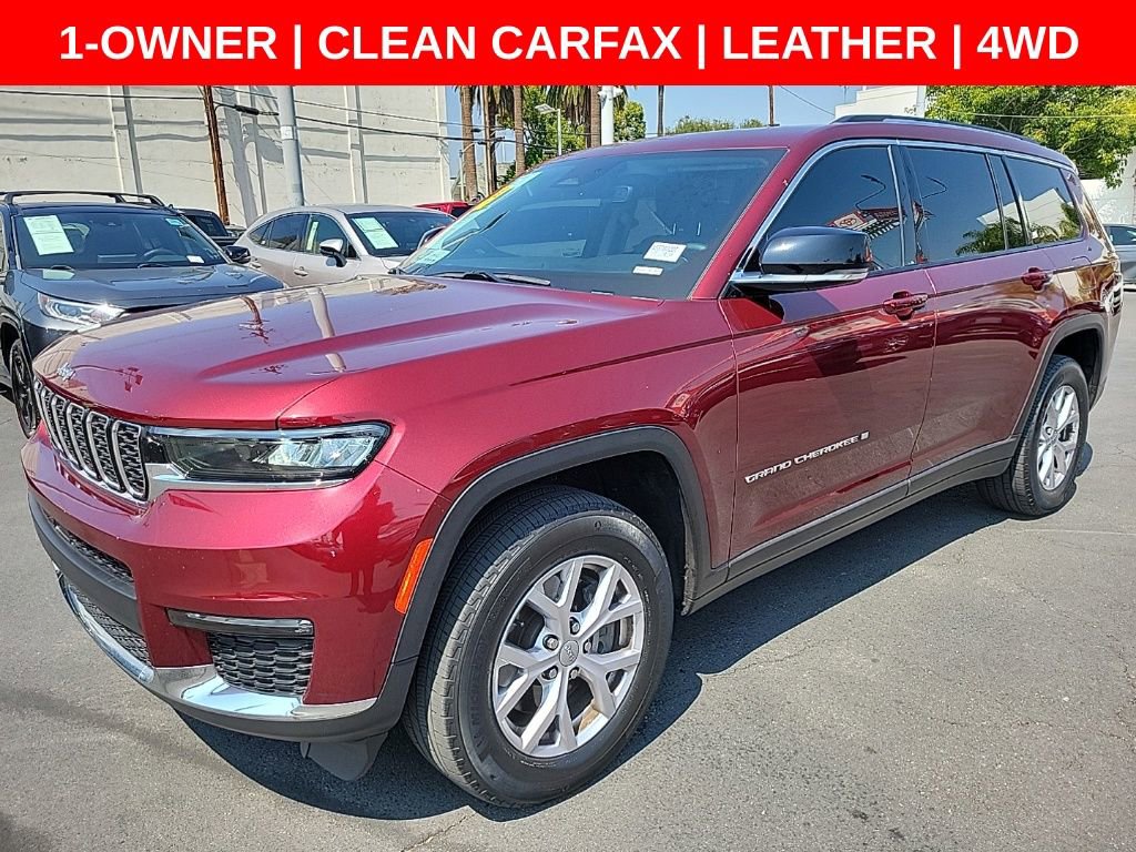 Used 2022 Jeep Grand Cherokee L Limited AWD/4WD image 2