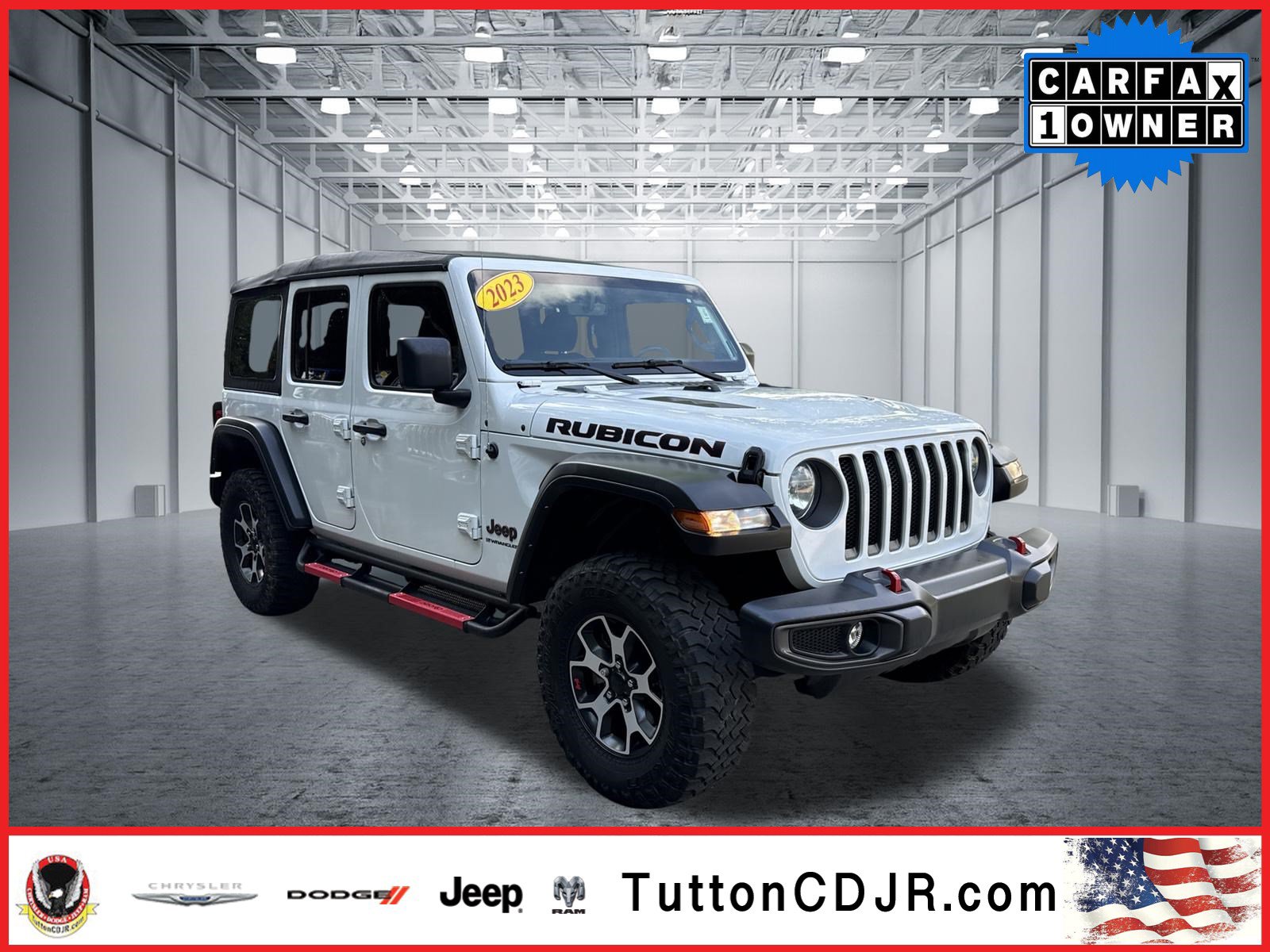 Used 2023 Jeep Wrangler Unlimited Rubicon w/ Cold Weather Group AWD/4WD image 1