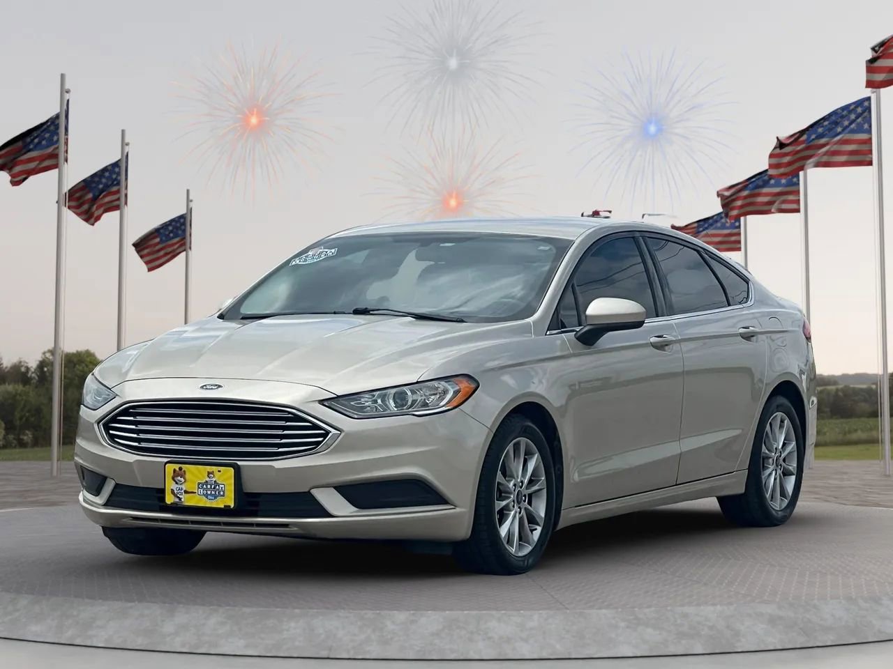 Used 2017 Ford Fusion SE w/ Fusion SE Technology Package FWD image 4
