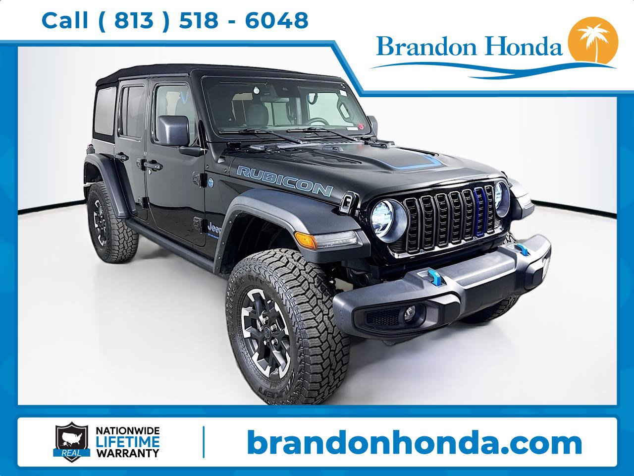 Used 2024 Jeep Wrangler Unlimited Rubicon 4xe image 1