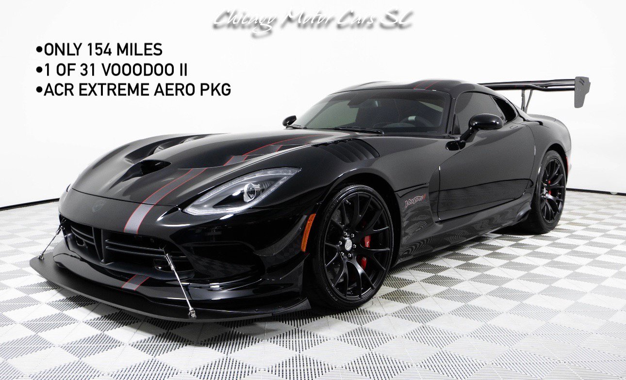 Used 2017 Dodge Viper GTC w/ ACR Package