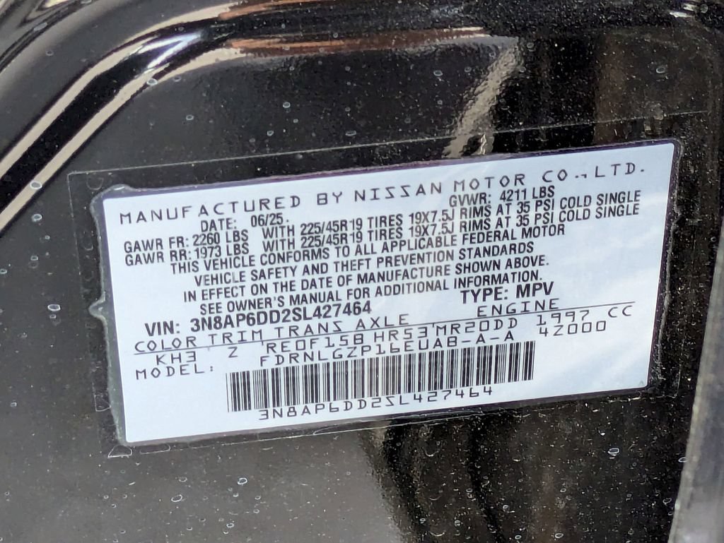 New 2025 Nissan Kicks SR w/ SR Premium Package AWD/4WD image 27