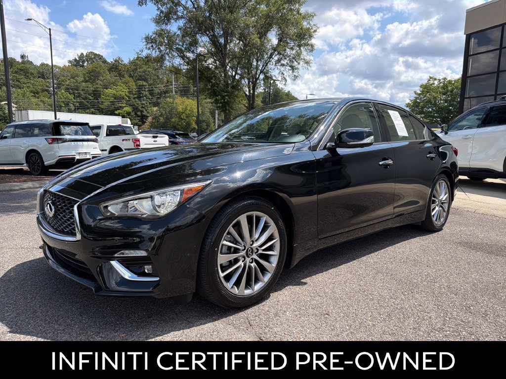 Certified 2023 INFINITI Q50 Luxe w/ Cargo Package RWD image 5
