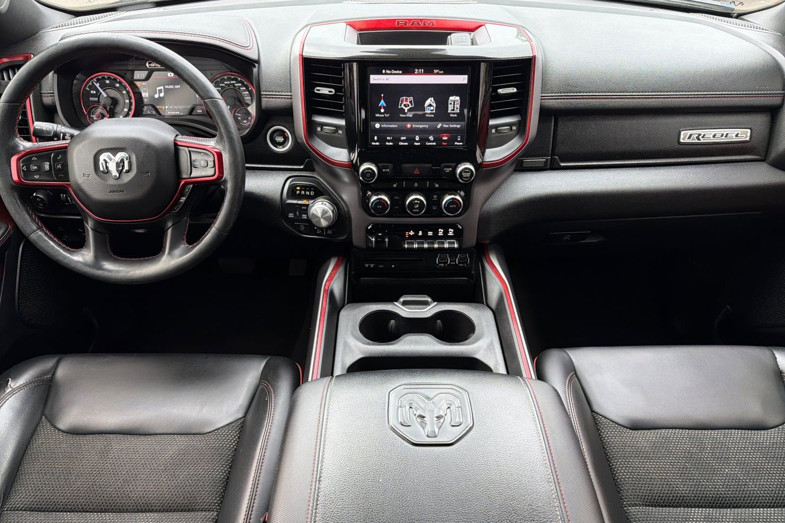 Used 2019 RAM 1500 Rebel w/ Rebel Level 2 Equipment Group image 13