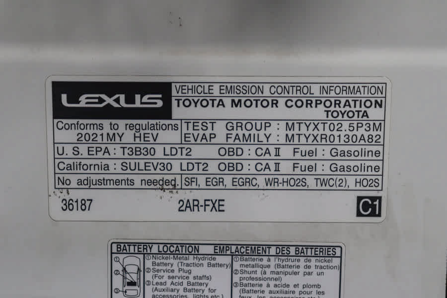 Used 2021 Lexus NX 300h AWD w/ Premium Package image 42