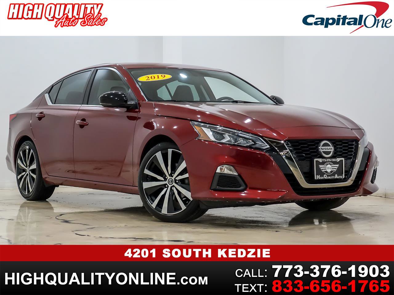 Used 2019 Nissan Altima 2.5 SR w/ SR Premium Package